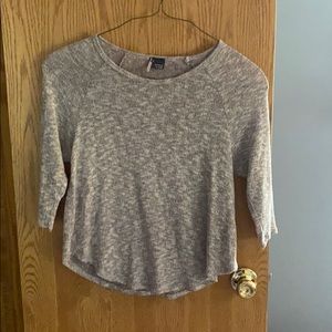 Sparkle and Fade UO Soft 3/4 Sleeve Top